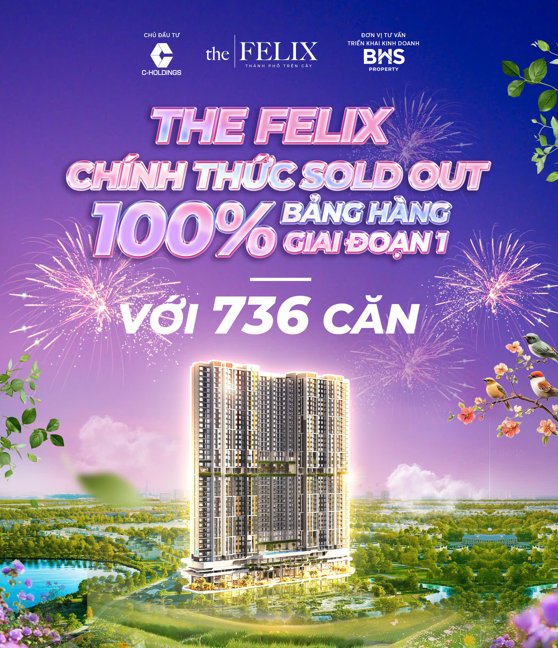 The Felix chính thức sold out giỏ hàng ở giai đoạn 1